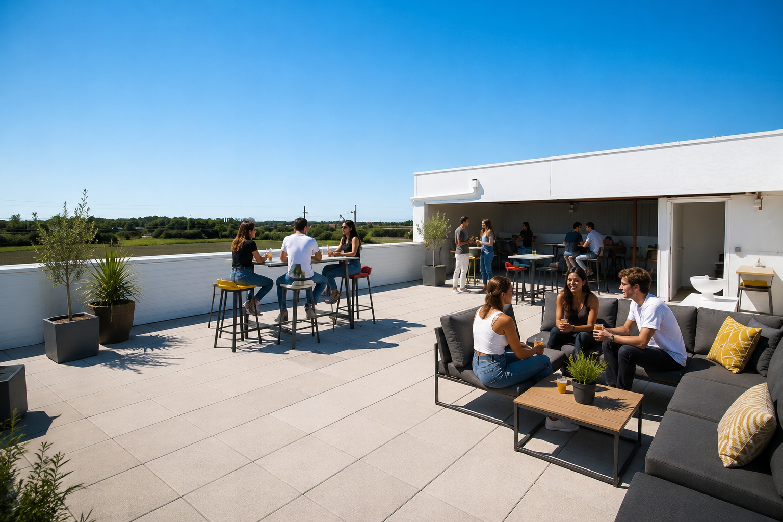 Rooftop et terrasse